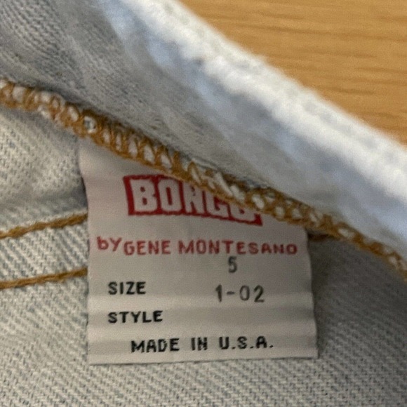 Vintage Bongo Size 24 Straight Leg Light Wash High Rise Jeans - Picture 8 of 8